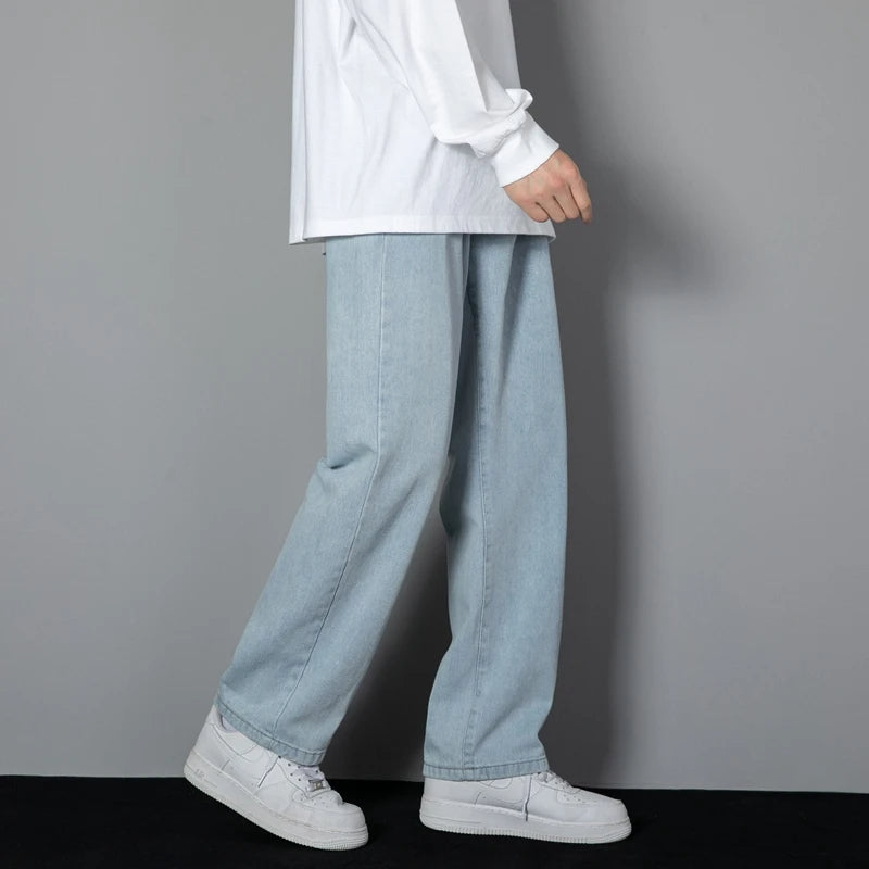 Men's Classic Straight Cut Denim Pants
