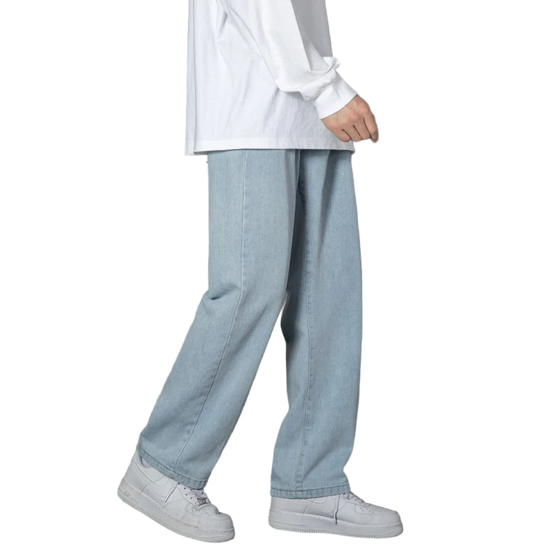 Men's Classic Straight Cut Denim Pants