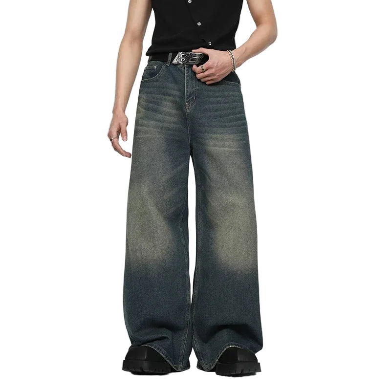 Men's Straight Wide Leg Baggy Pants