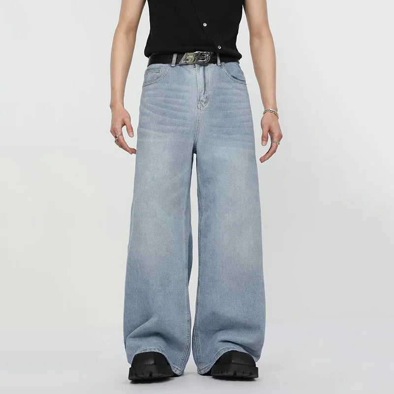 Men's Straight Wide Leg Baggy Pants