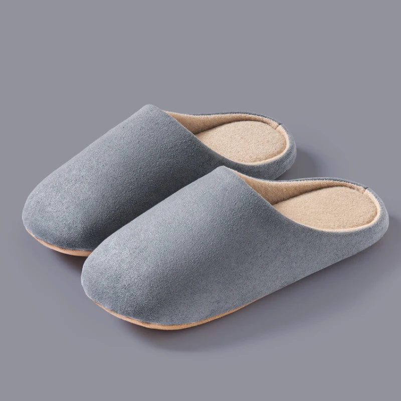 Women's Closed-Toe Indoor Slippers with Lightweight Sole