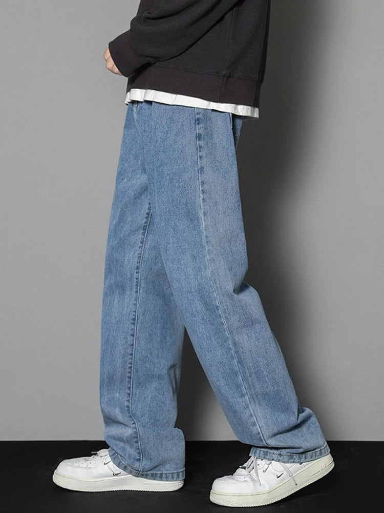 Men's Classic Straight Cut Denim Pants