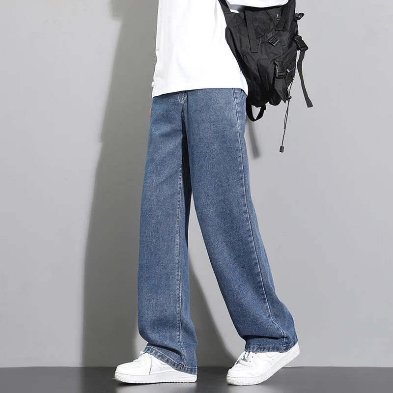 Men's Classic Straight Cut Denim Pants