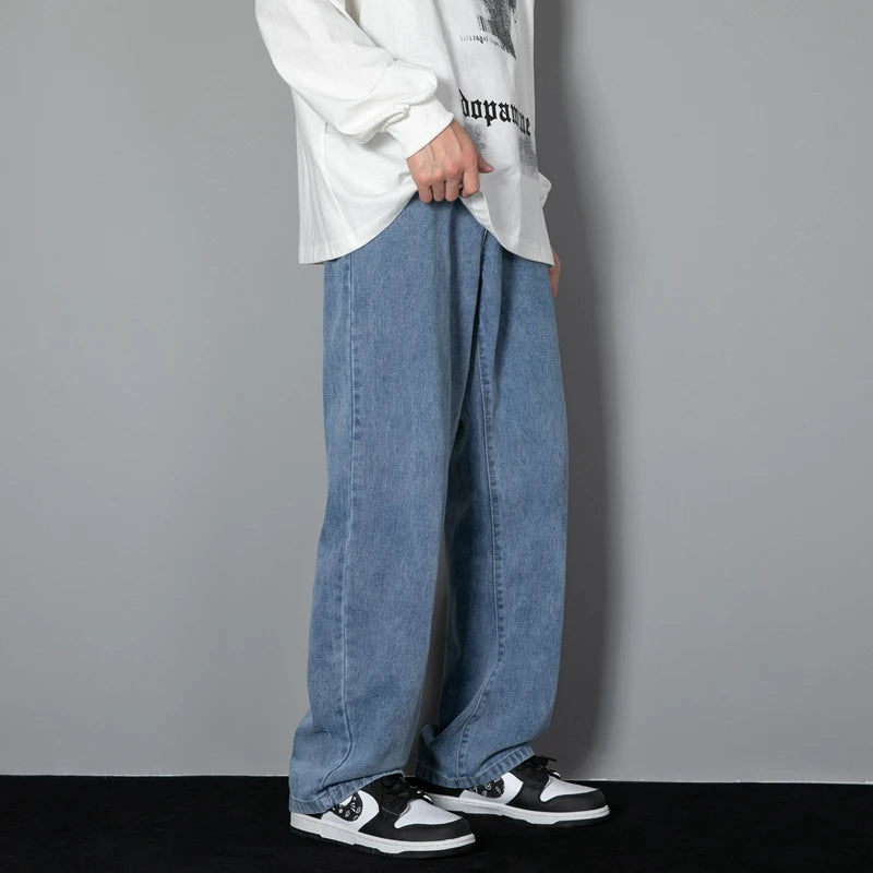 Men's Classic Straight Cut Denim Pants