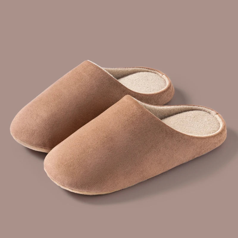 Women's Closed-Toe Indoor Slippers with Lightweight Sole